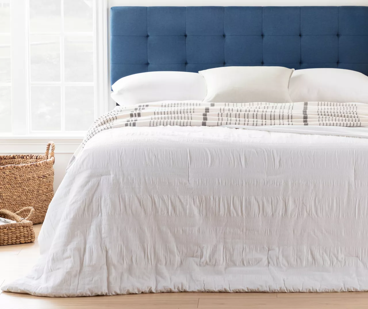 Brookside Emmie Square Tufted Mid-Rise Headboard 5 Brookside Emmie Square Tufted Mid-Rise Headboard - Image 5