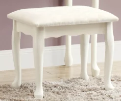 Antique White 2-Piece Mirror Vanity Set -Best Furniture Store 810527351 4