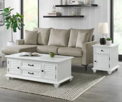 Charleston Shutter Door Lift Top Coffee Table -Best Furniture Store 810532737 810532738