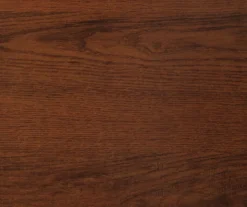 Cherry Wood Look Thick Panel Computer Desk -Best Furniture Store 810533369 3