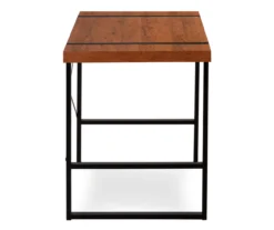 Cherry Wood Look Thick Panel Computer Desk -Best Furniture Store 810533369 6