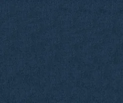 Blue Velvet Upholstered Wooden Ottoman -Best Furniture Store 810533421 3