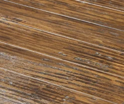 Rustic Pine & Dixie Almond Upholstered Dining Chairs, 2-Pack -Best Furniture Store 810535744 3