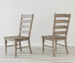 Sandstone Buff Ladderback Upholstered Dining Chairs, 2-Pack -Best Furniture Store 810535746 6