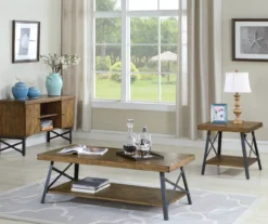 Pomona Pine Brown Coffee Table -Best Furniture Store 810535747 10