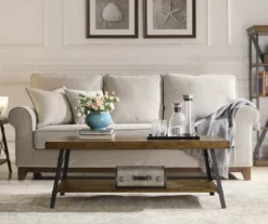 Pomona Pine Brown Coffee Table -Best Furniture Store 810535747 12