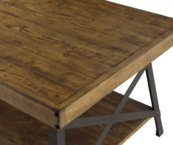 Pomona Pine Brown Coffee Table -Best Furniture Store 810535747 3