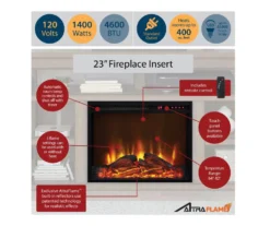 Flaxton Graphite Gray Electric Corner Fireplace Console 9 Flaxton Graphite Gray Electric Corner Fireplace Console -Best Furniture Store 810538183 4