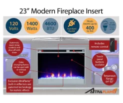 Newland White Electric Fireplace Console -Best Furniture Store 810538184 5