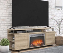 23" Mesh Electric Fireplace Insert -Best Furniture Store 810538190 6
