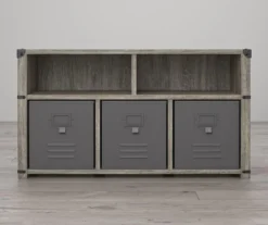 Nova Gray Oak Bedroom Storage Bench 8 Nova Gray Oak Bedroom Storage Bench -Best Furniture Store 810538200 1