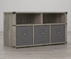 Nova Gray Oak Bedroom Storage Bench 9 Nova Gray Oak Bedroom Storage Bench -Best Furniture Store 810538200 2