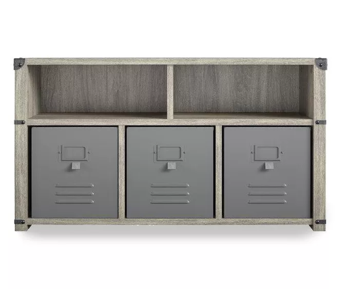 Nova Gray Oak Bedroom Storage Bench 1 Nova Gray Oak Bedroom Storage Bench