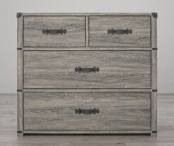Nova Gray Oak 4-Drawer Storage Dresser 8 Nova Gray Oak 4-Drawer Storage Dresser -Best Furniture Store 810538201 1