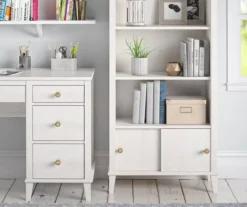 Monarch Hill Poppy Ivory Oak Bookcase -Best Furniture Store 810538210 3