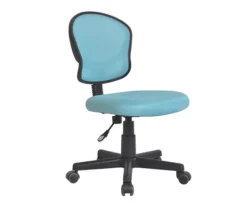 Teal Mesh Office Chair -Best Furniture Store 810538337 1 1