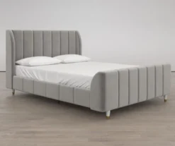 Little Seeds Valentina Velvet Full Bed 14 Little Seeds Valentina Velvet Full Bed -Best Furniture Store 810538403 1