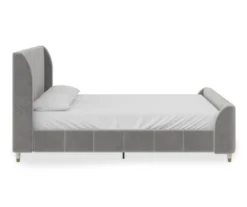 Little Seeds Valentina Velvet Full Bed 15 Little Seeds Valentina Velvet Full Bed -Best Furniture Store 810538403 4