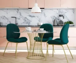 CosmoLiving Astor Velvet Dining Chair -Best Furniture Store 810540995 2