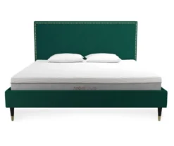 CosmoLiving Audrey Velvet King Bed -Best Furniture Store 810541050 4