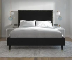 CosmoLiving Audrey Velvet King Bed -Best Furniture Store 810541051 2