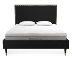 CosmoLiving Audrey Velvet King Bed -Best Furniture Store 810541051 4