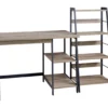 Soho 2-Piece Home Office Desk & Bookshelf Set