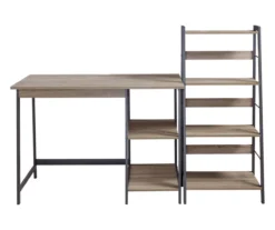 Soho 2-Piece Home Office Desk & Bookshelf Set 10 Soho 2-Piece Home Office Desk & Bookshelf Set -Best Furniture Store 810542285 4
