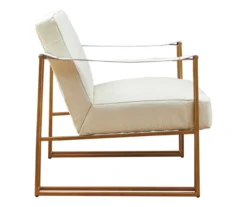 Kleemore Ostrich Embossed Leather Accent Chair -Best Furniture Store 810542293 2