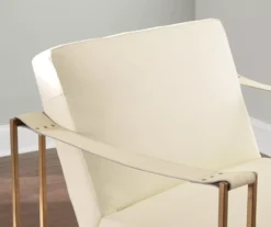 Kleemore Ostrich Embossed Leather Accent Chair -Best Furniture Store 810542293 4