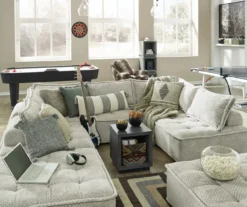 Bales Checkered Taupe Upholstered Accent Chair -Best Furniture Store 810542299 10