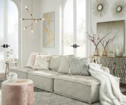 Bales Checkered Taupe Upholstered Accent Chair -Best Furniture Store 810542299 13