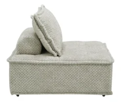 Bales Checkered Taupe Upholstered Accent Chair -Best Furniture Store 810542299 3