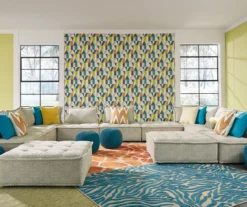 Bales Checkered Taupe Upholstered Accent Chair -Best Furniture Store 810542299 5