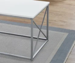 Monarch X Frame 3-Piece Occasional Table Set -Best Furniture Store 810542420 3