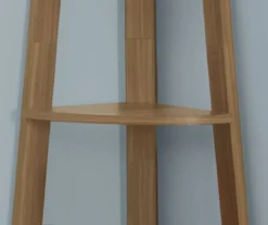 Monarch 5-Shelf Etagere Corner Bookcase 32 Monarch 5-Shelf Etagere Corner Bookcase -Best Furniture Store 810542446 3