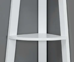 Monarch 5-Shelf Etagere Corner Bookcase 29 Monarch 5-Shelf Etagere Corner Bookcase -Best Furniture Store 810542448 3