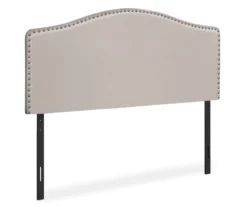 Monarch Linen Nailhead Trim Headboard 38 Monarch Linen Nailhead Trim Headboard -Best Furniture Store 810542518 2