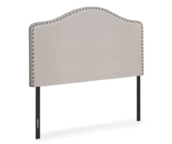 Monarch Linen Nailhead Trim Headboard 35 Monarch Linen Nailhead Trim Headboard -Best Furniture Store 810542522 2