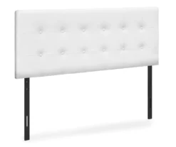 Monarch Faux Leather Button Tufted Headboard -Best Furniture Store 810542526 2