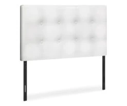 Monarch Faux Leather Button Tufted Headboard -Best Furniture Store 810542528 2