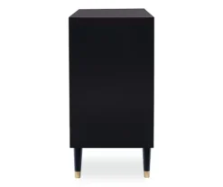 Urban Fresh Black & Gold 6-Drawer Textured Geometric Dresser -Best Furniture Store 810543103 4