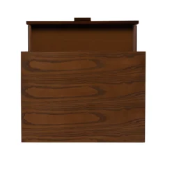 Shay Walnut 1-Drawer Wood Nightstand -Best Furniture Store 810543117 4