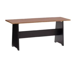 Atrium Black & Pecan 3-Piece Wooden Breakfast Nook Set 17 Atrium Black & Pecan 3-Piece Wooden Breakfast Nook Set -Best Furniture Store 810543121 A0 2