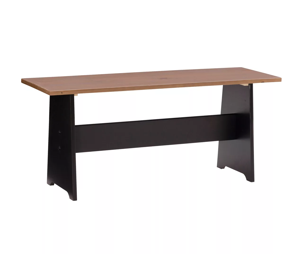 Atrium Black & Pecan 3-Piece Wooden Breakfast Nook Set 6 Atrium Black & Pecan 3-Piece Wooden Breakfast Nook Set - Image 6