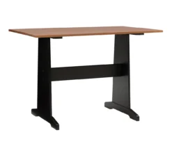 Atrium Black & Pecan 3-Piece Wooden Breakfast Nook Set 20 Atrium Black & Pecan 3-Piece Wooden Breakfast Nook Set -Best Furniture Store 810543121 A0 4