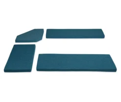 Morgan Vintage Blue 4-Piece Polyester Nook Cushion Set -Best Furniture Store 810543123 4