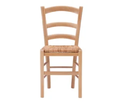 Bordeaux Natural Handwoven Ladder Back Side Chairs, 2-Pack -Best Furniture Store 810543191 A0 3