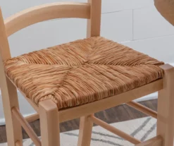 Bordeaux Natural Handwoven Ladder Back Side Chairs, 2-Pack -Best Furniture Store 810543191 A0 8