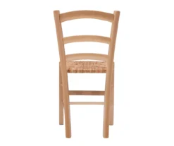 Bordeaux Natural Handwoven Ladder Back Side Chairs, 2-Pack -Best Furniture Store 810543191 A2 6